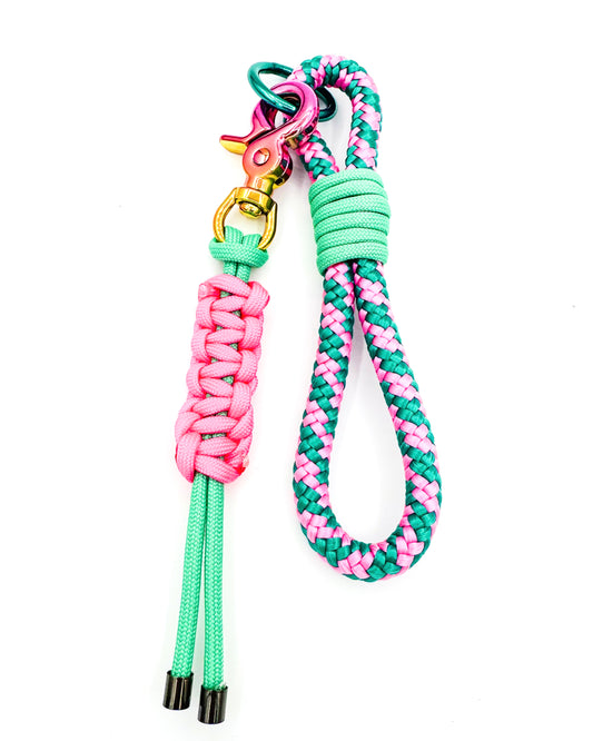 Sleutelhanger “Pink/Groen”